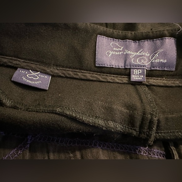 NYDJ Petite Straight Leg Ponte Knit Pant High Rise Slimming Lift Tuck Technology - Picture 7 of 10